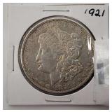1921 D Morgan Silver Dollar
