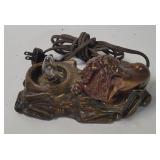 Vintage Lion Small Tv Lamp