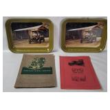 2 Ford Quality Tires Since 1915 Tin Trays