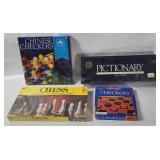New Games - Pictionary, Chess, Checkers