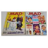 2 1990 Mad Magazines