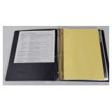 Binder W/ RPG Manuals & Guides