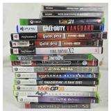 Empty Xbox & PlayStation Game Cases