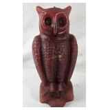 12' Owl Decorative Candle