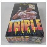 Sealed 1992 Donruss Triple Play Box