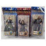3 New Lord Of The Rings Action Figure