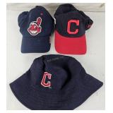 3 Cleveland Indians & Guardians Hats