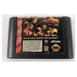 WWF Raw Sega Genesis Game