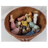 Basket Full of Avon Perfumes