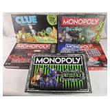 Monopoly & Clue Games - Rick & Morty & More