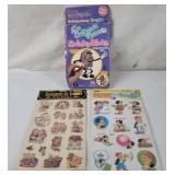Vtg Cali. Raisins Shrinky Dinks & Nos Stickers