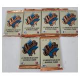 6 Sealed Packs Studio Baseball Cards