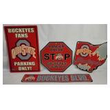 Ohio State Fan Sign Lot