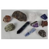 Lot Of Natural Rock Specimens - Amethyst, Etc