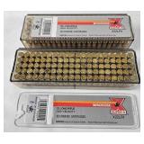 (2) 100Ct Winchester 22 Long Rifle Ammo Boxes