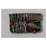 Vietnam Veteran Belt Buckle