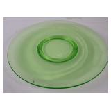 Uranium Glass 10' Plate