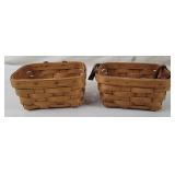 Pair Of 5' x 7' Longaberger Baskets
