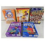 Lot Of Sports Themed Cereal Boxes