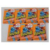 7 Sealed Packs 1990 Donruss Baseball Cards