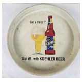 Vintage Koehler Beer Tray