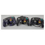 3 Nintendo Gamecube Controllers