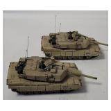 2 Unimax Diecast M1 Abrams Tanks