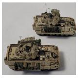 2 Unimax Diecast M2 Bradley Tanks
