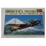 Hasegawa Kawasaki Ki-45 Model Kit 1/144