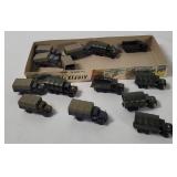 Small Plastic Army Trucks - Roco Etc.