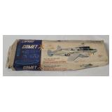 Comet Lockheed P38 Balsa Model Kit