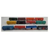 13 H O Scale Train Cars - Kadee Etc.