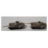 2 Unimax Diecast Iraqi T72 Tanks