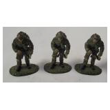 3 Pararescuemen Miniature Soldier Figures