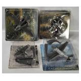 4 Diecast Warplanes - Junkers, Dornier Etc.