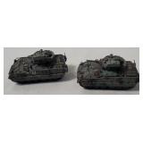 2 Diecast M2 Bradley Tanks