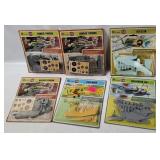 6 Airfix Series 1 Model Plane Kits 1/72