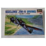 Hasegawa Nakajima J1n1-r Model Kit 1/144