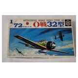 Mitsubishi A6m3 Zero Model Kit 1/72