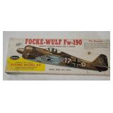 Sealed Guillow's Focke Wulf Fw-190 Model Kit