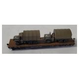 Roco H O Scale U S Army Flat Car