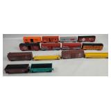 13 H O Scale Train Cars - Kadee Etc.