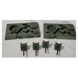 Military Base Plastic Diorama Pieces