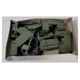 Military Base Plastic Diorama Pieces