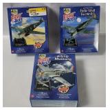 3 Alpha Force Flying Aces Models 1/100