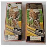2 Vtg Plasticville H O Coaling Stations