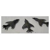 3 Corgi Ace Of Spades Diecast Warplanes