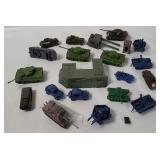 Plastic Millitary Vehicles, Tanks Etc.