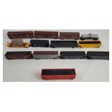 13 H O Scale Train Cars - Kadee Etc.