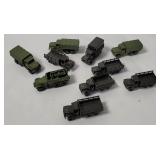 Small Plastic & Diecast Military Vehicles